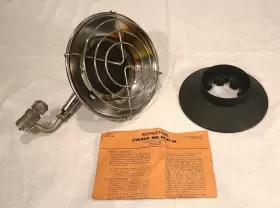 F242300 Mr. Heater 1980 Enerco Mh15c 11 000 Btu Model Mh11 With Base And Instructions