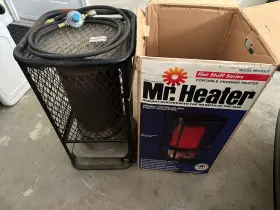Mh125lp Mr. Heater F270800 125 000 Btu Portable Clean Burning Propane Radiant Used