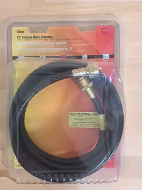 F273711 Mr. Heater Mr.heater 12ft Propane Hose Assembly Swivel 1 Inch -20 Male X Female