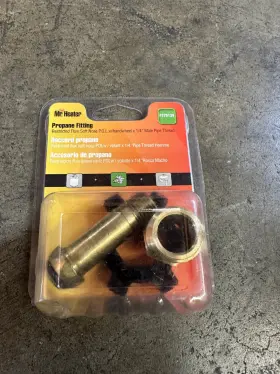 F276139 Mr. Heater Restricted Flow Soft Nose Pol With Handwheel X 1/4 Inch Mpt Fitting