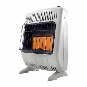 F299820 Mr. Heater 18000 Btu Vent Free Radiant Propane Indoor Outdoor Space Used