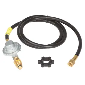 Mh-f273072 Mr. Heater 12ft Hose Regulator Assembly With Restricted Flow Soft Nose