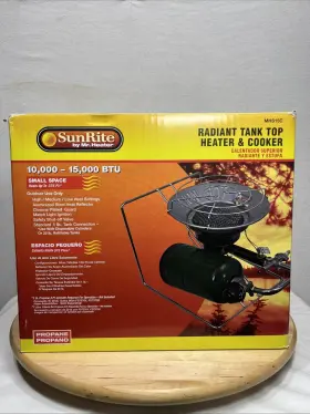 Mhs15c Mr. Heater Sunrite 15k Btu Single Tank Top Portable Propane Cooker