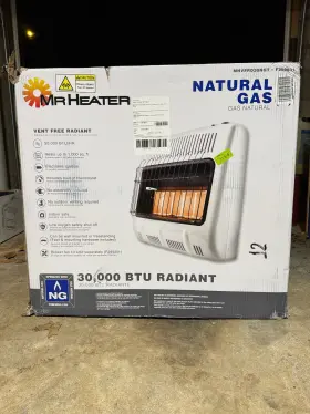 Mhvfrd30ngt Mr. Heater 30 000 Btu Vent Free Radiant Natural Gas