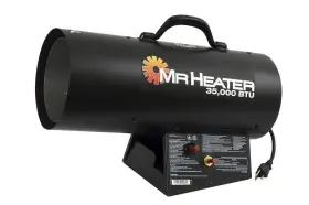 Mof270035 Mr. Heater 35000 Btu Heavy Duty Portable Forced Air Propane Rugged Jobsite Warmer