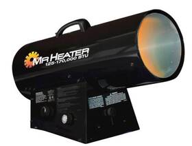Mr. Heater Mof271400 170000 Btu Rugged Steel Portable Forced Air Propane Built In Thermostat