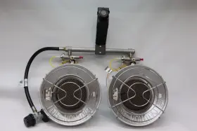 Oqg-003 Mr.heater Mr. 20 000 Btu Burner Dual Propane Tank Top Lamp