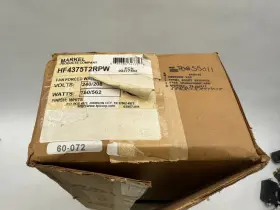 Hf4375t2rpw Mrkel Markel Nib 750w 240v Fan Forced Heater No Knob See Pics #g15