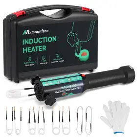 Fba-jz-n27f-fq Mxmoonfree 1500w Induction Heater Bolt Removal Tool 8 Coils And Rugged Case For Nuts Bol