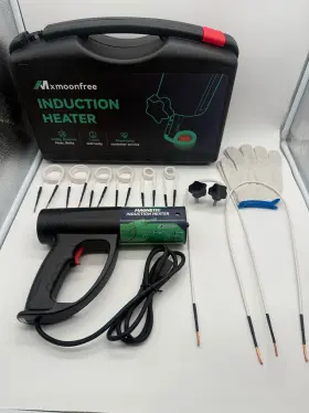 Jz-n27a-fq Mxmoonfree 1500w Induction Heater Bolt Removal Tool With 8 Coils And Case 110v