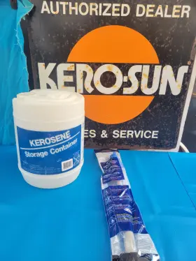 Kc-5p Nampac Kerosene Heater 5 Gallon Kerosine Container Jug Can With Electric Siphon