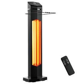 Nessxa Hw04-15r 1500w Electric Patio Heater 36inch Infrared With Remote Ipx5 Waterpr