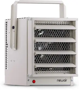 17060 Newair 773822235065 G73 Hardwired Electric Garage Heater 5000 Watt Btus 240 Volt Ivory