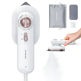 Nb306 Newbealer Dual Voltage Travel Iron - 120v/220v 490w Small Dry With 3 T