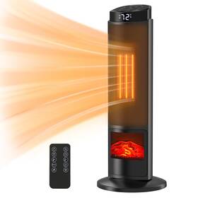 Newbulig Ah-nfj2y02-23bk 23 Inch Space Heater 1500w Portable Heaters For Indoor Use Fast Heat