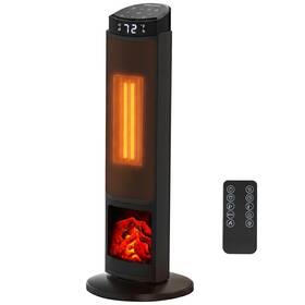 Newbulig B0g6ywysj7 23 Inch 1500w Portable Space Heater Fast 70 Oscillating Heat Indoor/outdoor