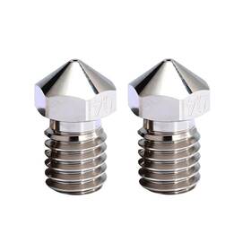 Newwish 747086414375 V6 Nozzle 0.4mm Prusa Plated Copper For V5 Hotend Heater Bloc