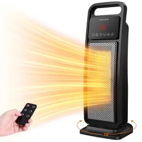 1500w Nftigb 084045756597 Indoor Space Heater Fast Heating 21ftft Electric Oscillating Tower
