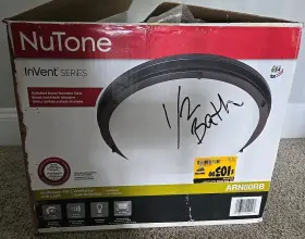 Arn80rb Nutone Invent Series Ventilation Fan With Light Oil Brushed Bronze Decor