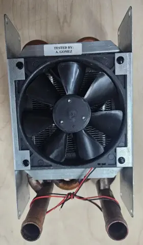 6095 Oasis Cabin Heater Low Depth Fan 12v .5a