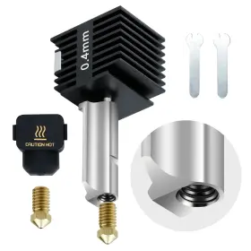 Hsrq0146 Olzzdda 0.4mm A1 Mini Extrusion Head Kit Speed Hot End With 0.6mm Brass Nozzle