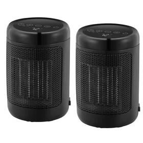 Omniheat Dq2509r 1500 W Digital Ceramic Personal Heater 2-pack