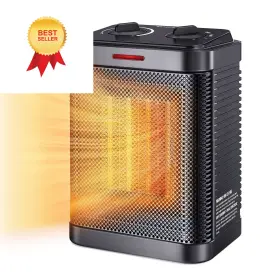 Ga-nsio-d365 Oprunsy Space Heater For Indoor Use 1500w Ptc Ceramic With Small Black