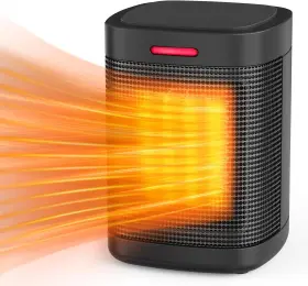 Ptc-sh008 Oprunsy 500w Ptc Small Ceramic Electric Heater Portable Space With One