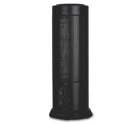 Optimus 310109395m 18 Inch Oscillating Tower Heater With Thermostat Black