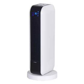 Optimus 705353300066 17 Inch Oscillating Tower Electric Ceramic Space Heater With Remote Control