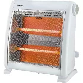 Optimus 765042447007 Infrared Radiant Quartz Heater - White