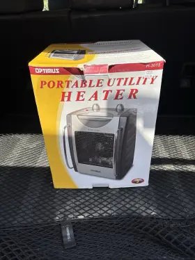 H-3015 Optimus Portable Utility Heater With Thermostat