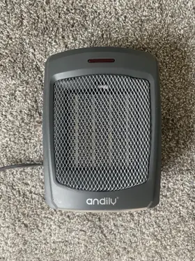 H-7001 Optimus Andilly 1 000-watt/1 500-watt Portable Ceramic Heater With Thermostat
