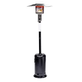 Origins By Alpine 840108506925 Solara Standing Patio Heater In Hammered Black