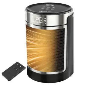 10290551 Ostba Space Heater 1500w Electric With Thermostat 70 Oscillation Remote Cont