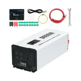 Tp5000w Oubotek 5000 Watts Power Inverter Pure Sine Wave 24v Dc To 120v Ac Off Grid Solar Inch