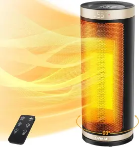 1500w Owaae S1-g1 Space Heater Indoor Ptc Portable Electric With Adjustable