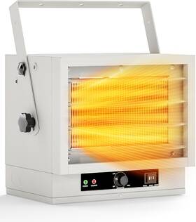 Oylus Ewh-0105-w Electric Garage Heater For Indoor Use - 5000w 240v Wall/ceiling/floor Mounted S