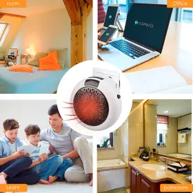 Paddsun 883148392783 Wall Socket Electric Heater - Compact Indoor Heating Solution
