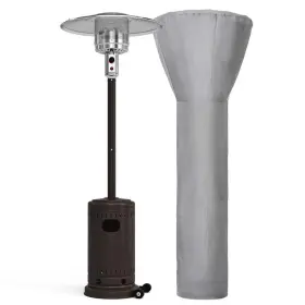 Ph-lz-wh1 Pamapic 48000 Btu Commercial Propane Bronze Outdoor Heater With Cover