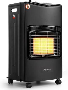 Panven 313106823870 Patio Propane Heater 18 000 Btu Portable Gas Infrared Heaters For Outdoor Use