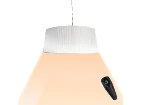 Oh-wh1500-3e Paragon Outdoor 810010537355 Sol Electric Patio Heater White Pendent