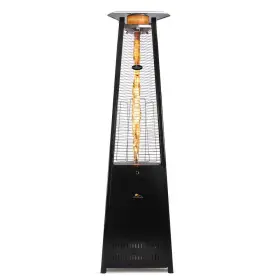 Oh-bl42-8m Paragon Outdoor 42 000 Btu Vesta Propane Tower Heater In Black