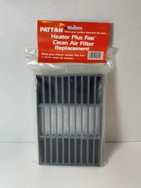 Patton 047627901006 90100 Heater Plus Fan Clean Air Filter Replacement New Old Stock