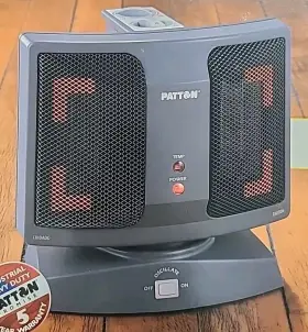 Pch4199v Patton Space Heather Oscillating Ceramic With Thermostat Control Durable Tested