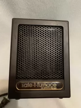 1500w Pelonis 00056 Safe-t-furnace Model 944 The Original Portable Space Heater 9/90