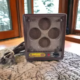 1500w-ii Pelonis Disc Furnace Portable Space Heater Honeycomb Ceramic Works Test