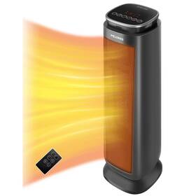 Pelonis 810049710187 23 Inch Tower Heater Ceramic Fan-forced Timer Portable Quiet - Black