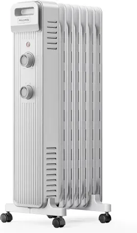 1500w Pelonis 810049712440 Oil Filled Radiator Heater Quiet Warmth Radiant 3 Heating