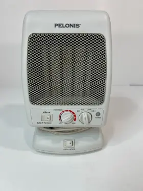 Hc-441b Pelonis Hc441b Safe-t-furnace Portable Ceramic Space Heater With Fan No Oscillation